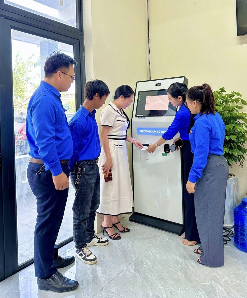 Kiosk lấy số thứ tự và quy trình vận hành