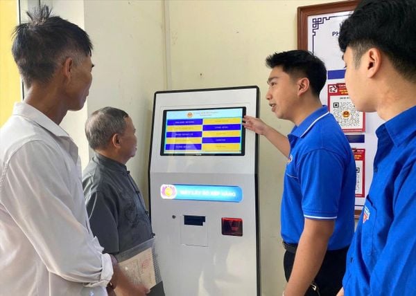 Kiosk lấy số thứ tự và quy trình vận hành