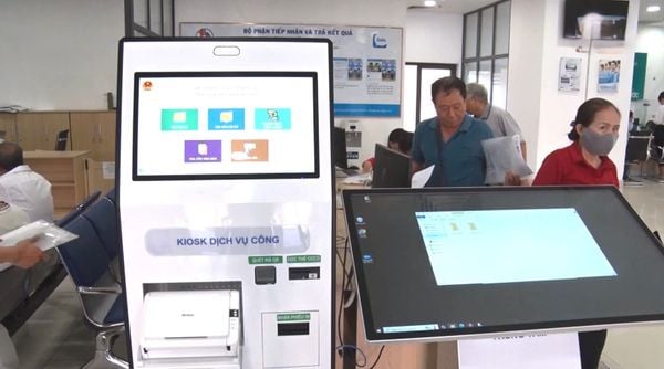 Kiosk đăng ký tự động cho cơ quan hành chính