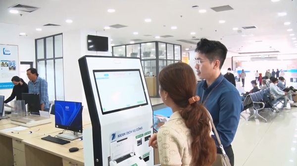 Kiosk đăng ký tự động cho cơ quan hành chính