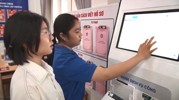 Trung tâm hành chính tỉnh Đồng Nai triển khai kiosk dịch vụ công từ GoodM