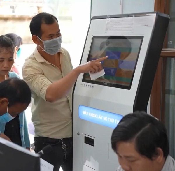 GoodM triển khai kiosk lấy số cho cơ quan hành chính tỉnh Long An