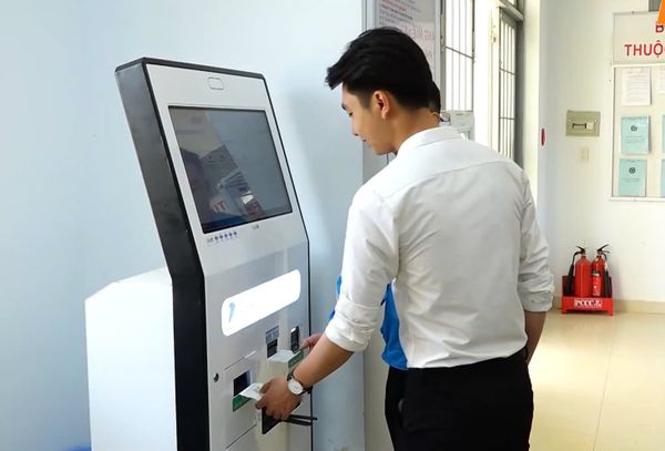 Kiosk đăng ký tự động cho cơ quan hành chính