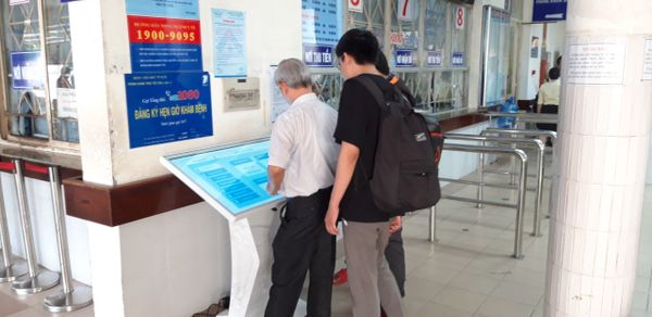 Kiosk Xác Thực Sinh Trắc Học