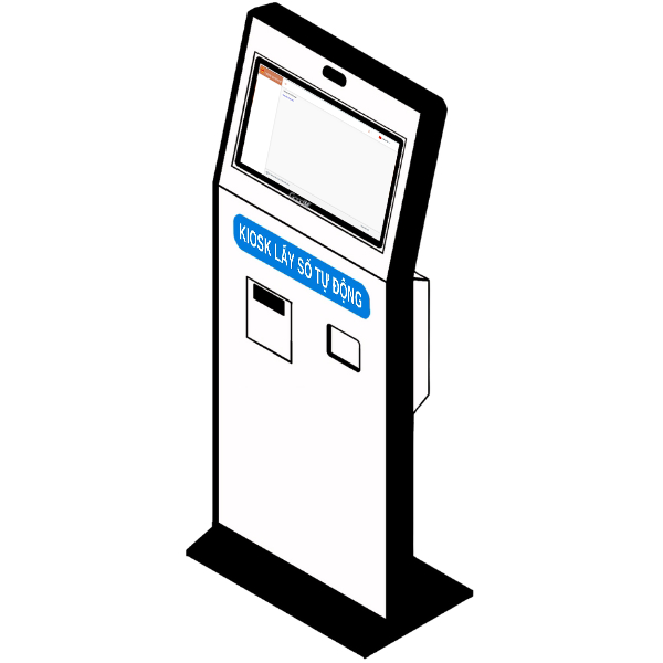 Kiosk lấy số thứ tự và quy trình vận hành