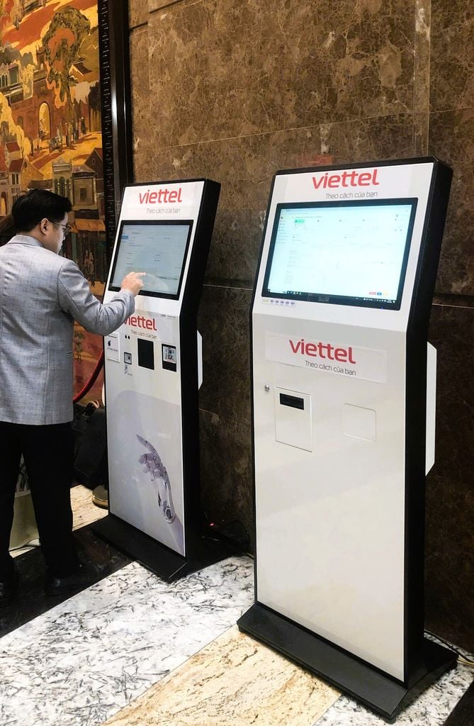 Hình ảnh triển khai sản phẩm kiosk theo đề án C06