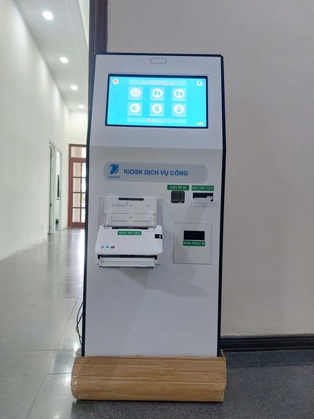 Kiosk đăng ký tự động cho cơ quan hành chính