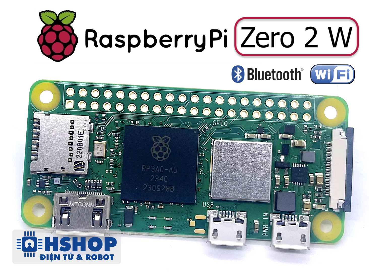 Máy tính Raspberry Pi Zero 2 W