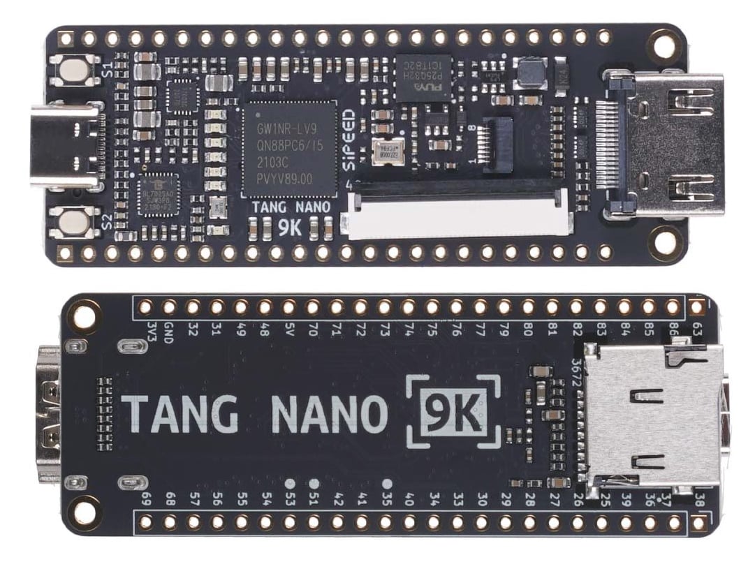 Sipeed Tang Nano 9k Gowin GW1NR-9 FPGA Development Board