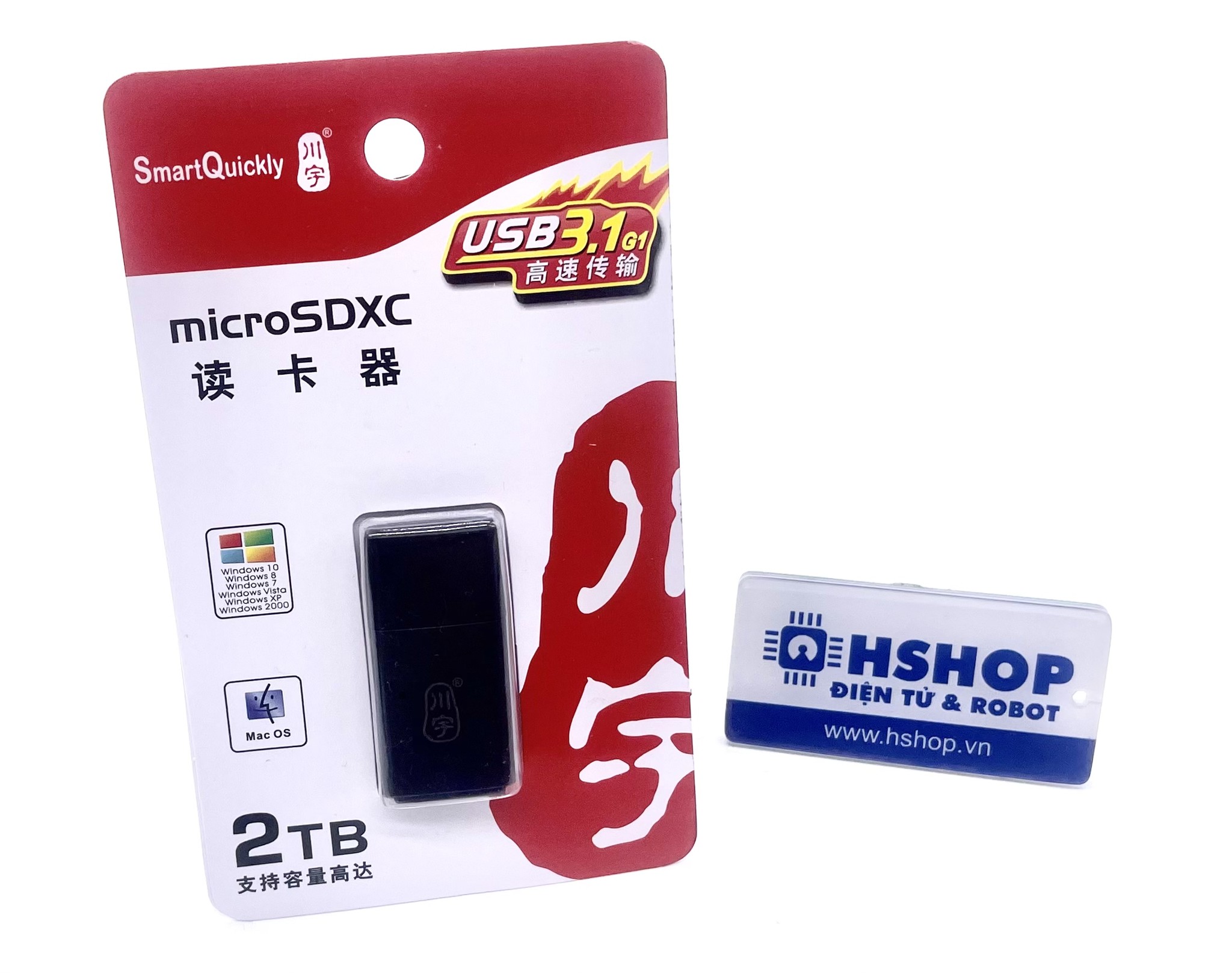 Đầu đọc thẻ nhớ USB3.1 G1 MicroSD Card Reader