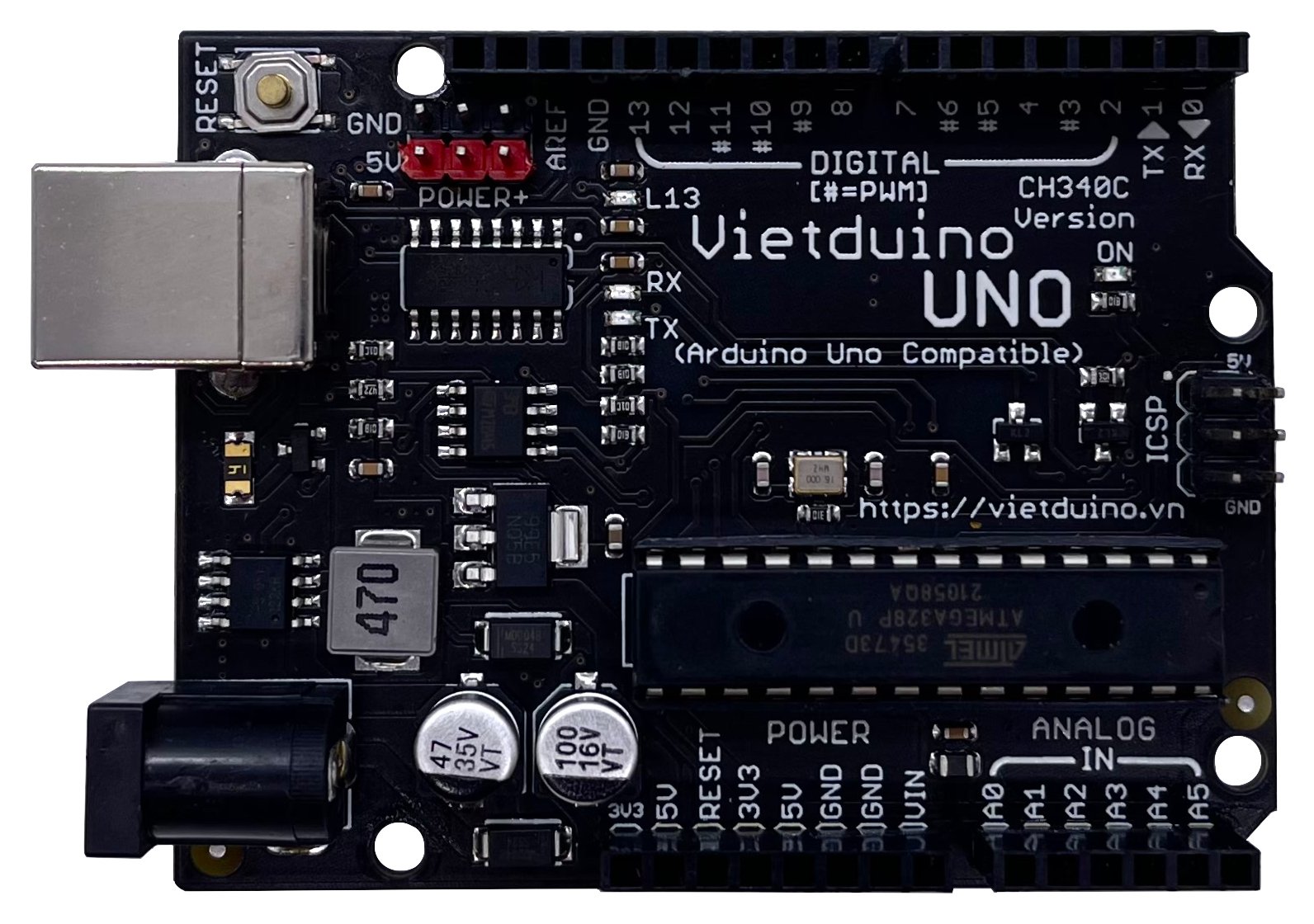 Vietduino Uno (Arduino Uno Compatible)