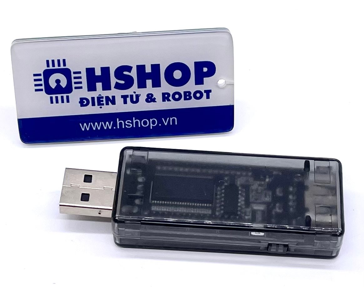 Đo kiểm tra dòng điện, điện áp đa năng USB Tester V3