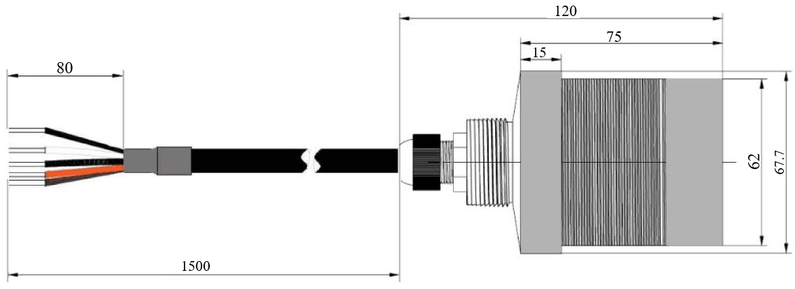 Cảm biến siêu âm DFRobot URM12 - Ultra Long Range Ultrasonic Distance Sensor (70~1500cm, RS485)