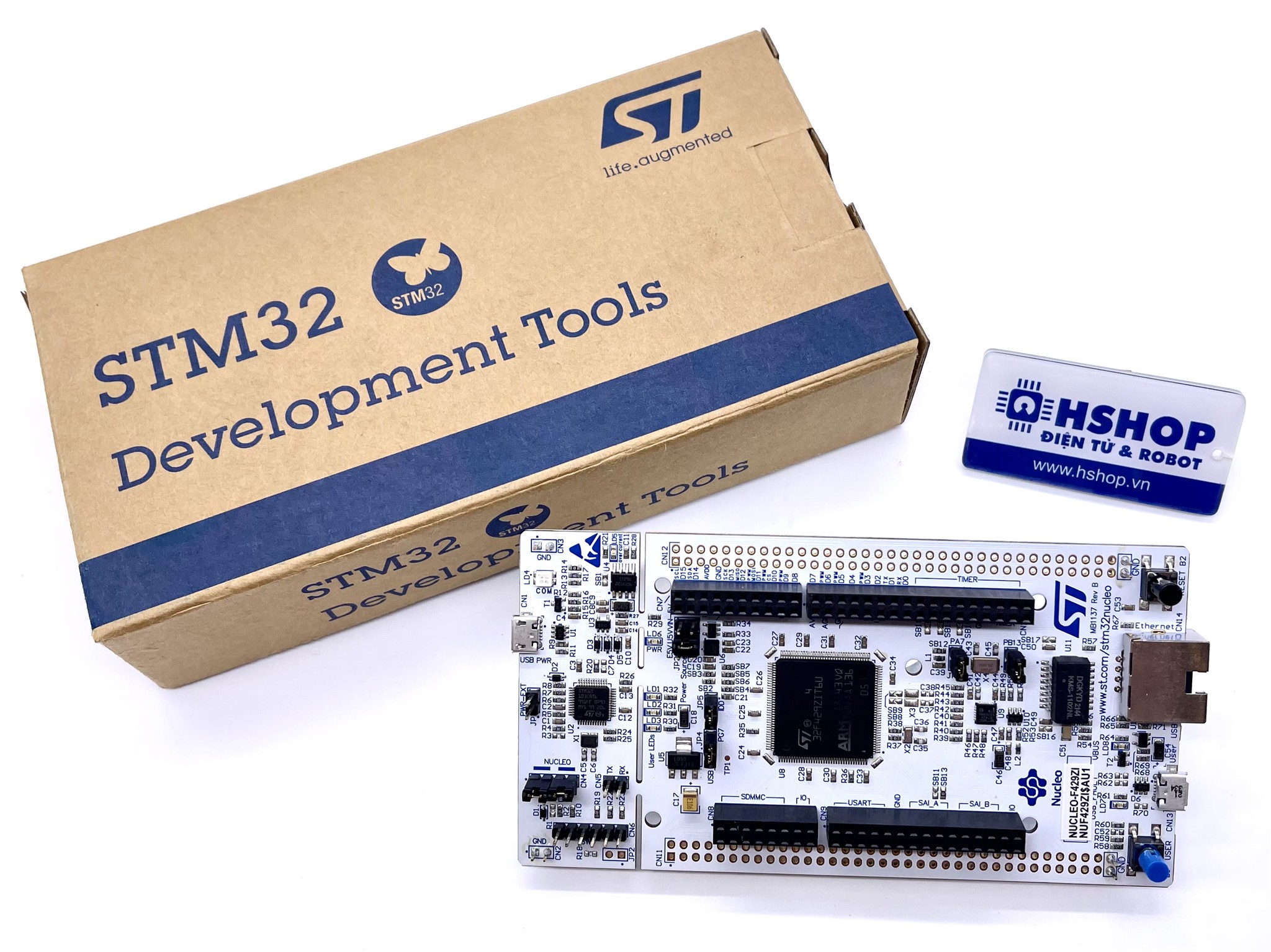 Kit NUCLEO-F429ZI, STM32 Nucleo-144 development board with STM32F429ZI MCU