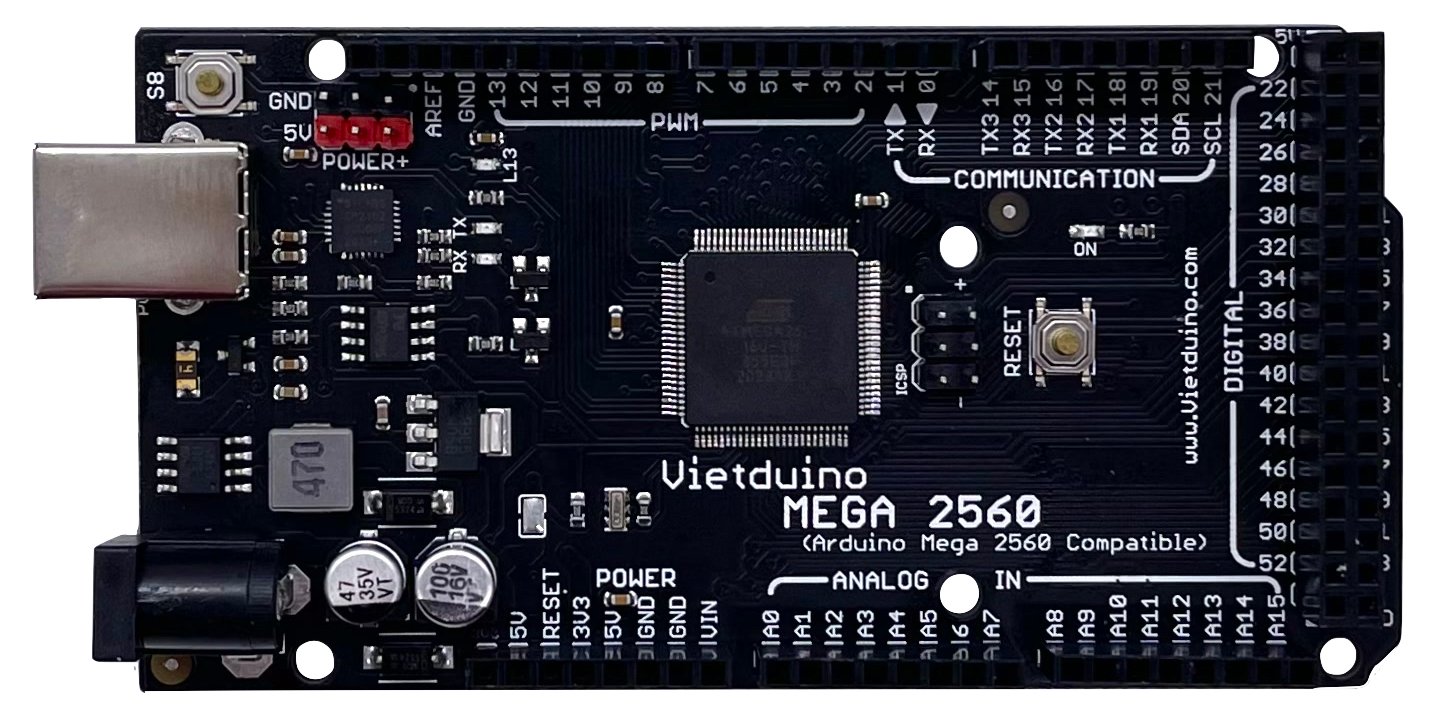 Vietduino Mega 2560 (Arduino Mega 2560 Compatible)
