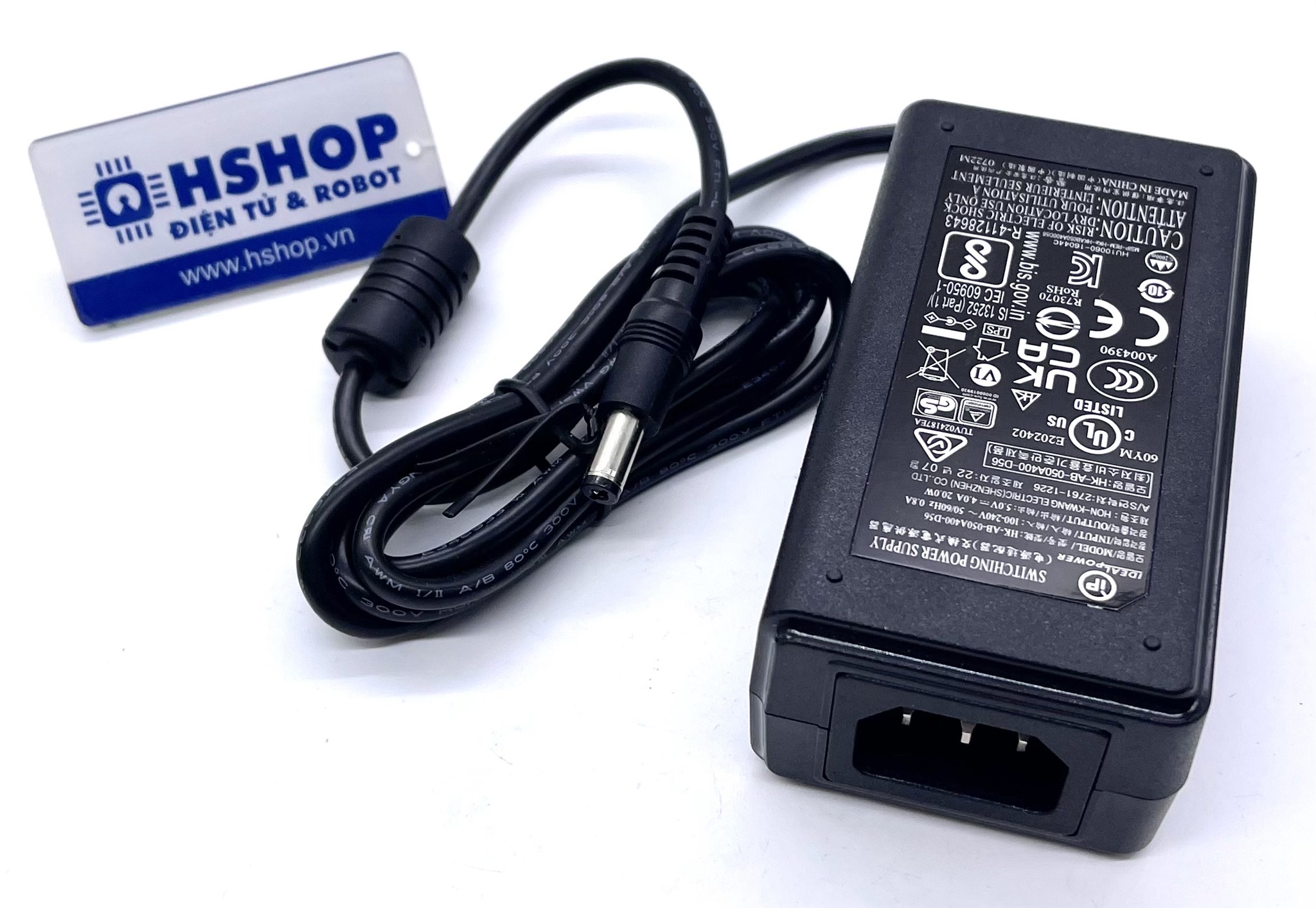 Nguồn Power Adaptor AC-DC Ideal Power 5V 4A 20W nhập khẩu chính hãng cho máy tính nhúng Jetson Nano