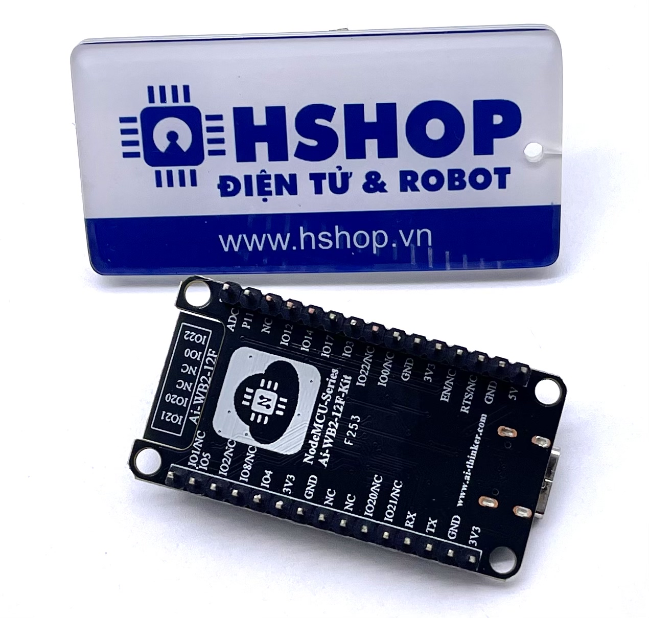 Mạch thu phát Wifi BLE 5.0 RISC-V SoC BL602 Ai-WB2-12F-Kit Development Board Ai-Thinker