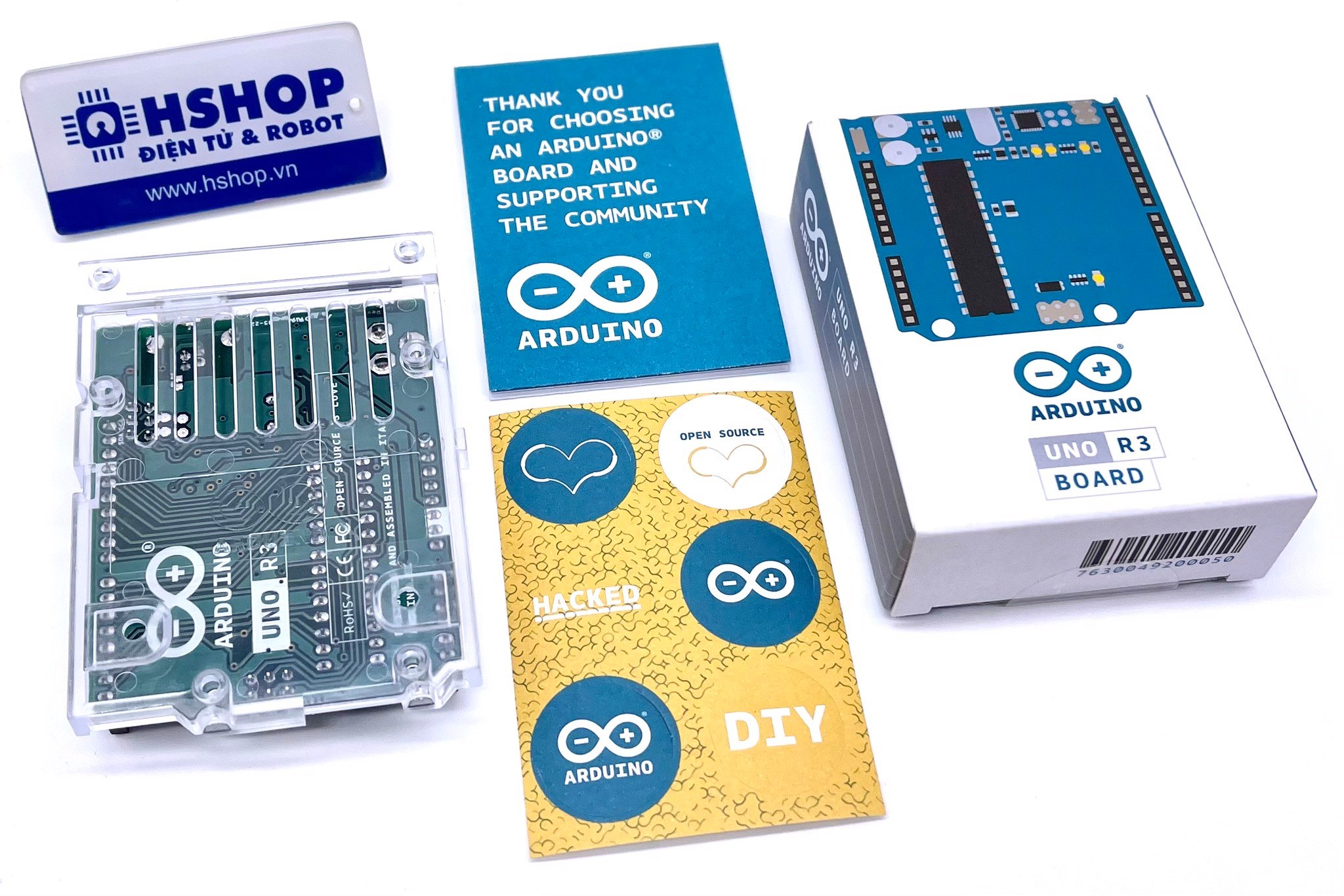 Arduino UNO Rev3 with Long Pins