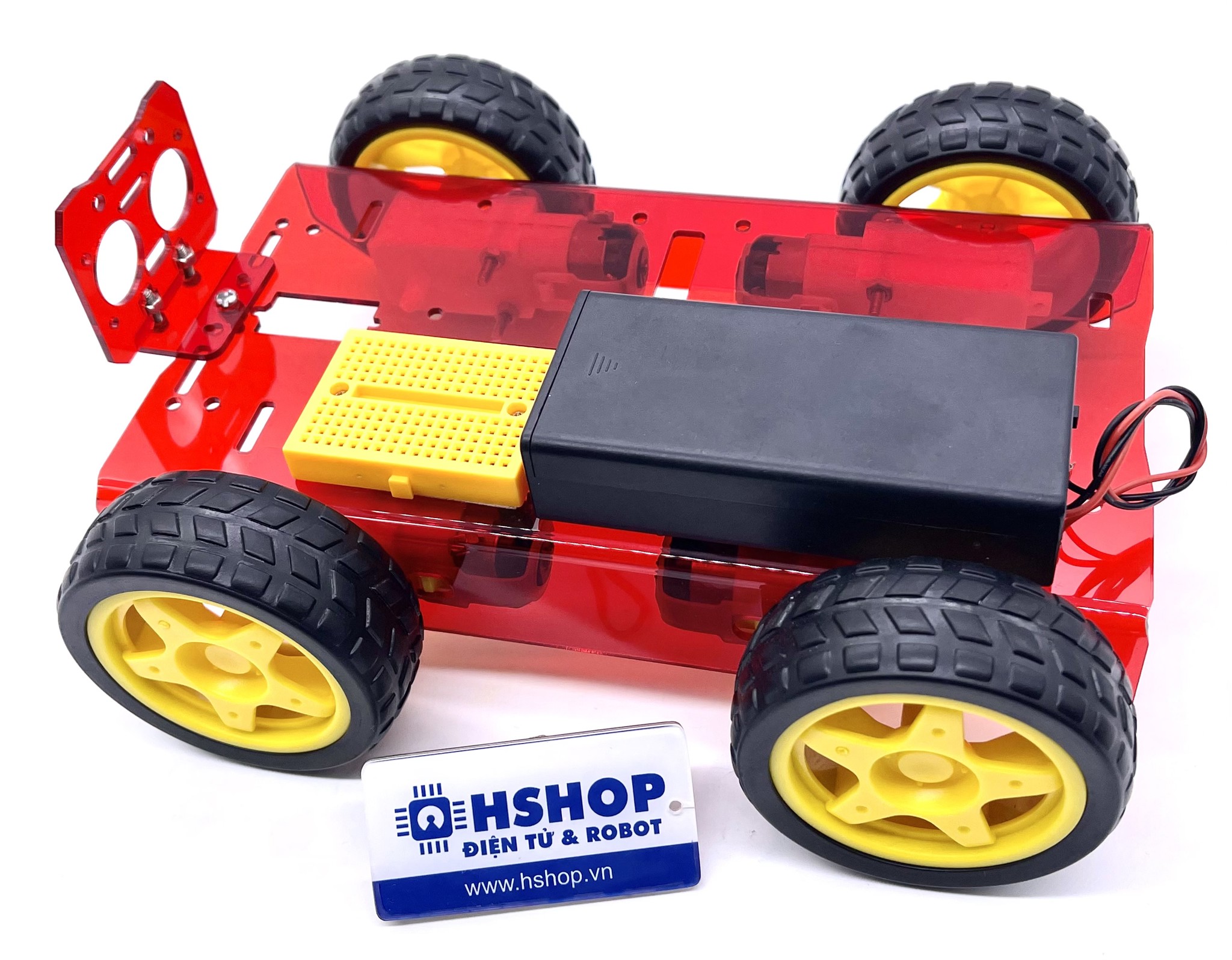 Khung xe Robot Chasiss 4WD Car R1