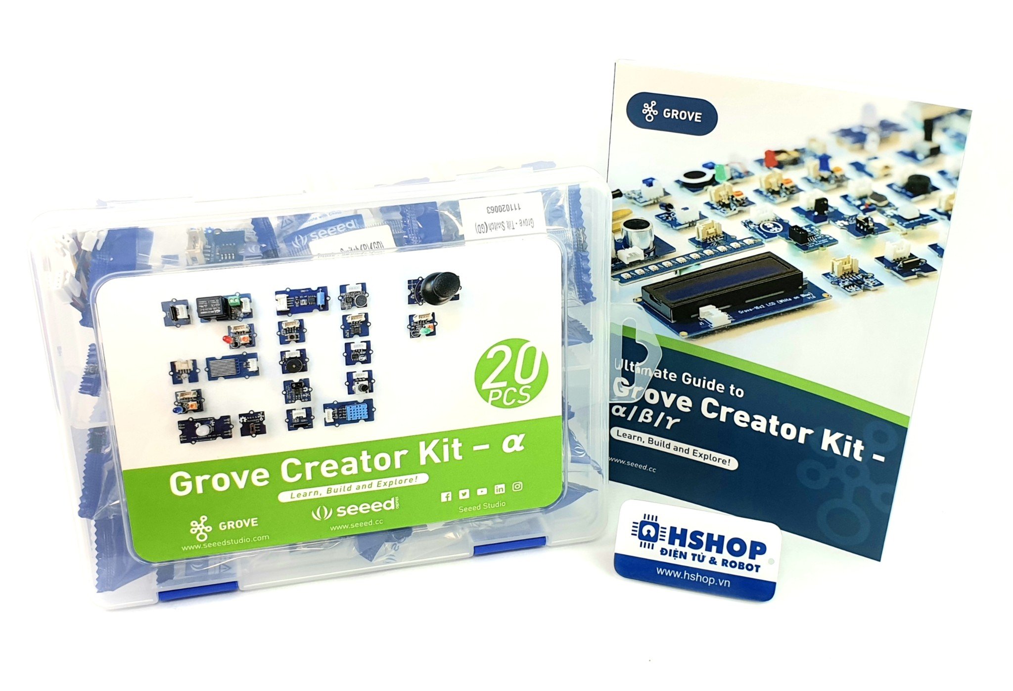 Bộ Combo 20 cảm biến Grove Creator Kit Anpha