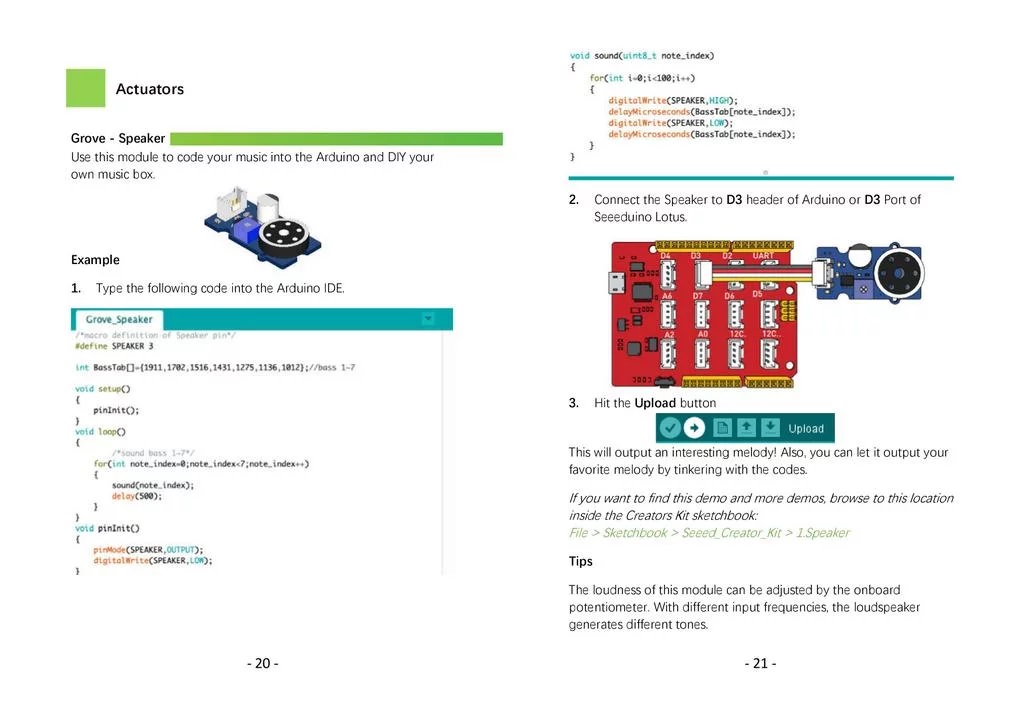 Bộ Combo 20 cảm biến Grove Creator Kit Anpha