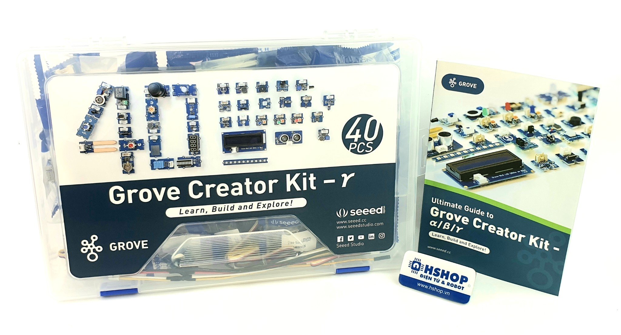 Bộ Combo 40 cảm biến Grove Creator Kit Gamma