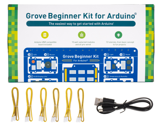 Bộ Grove - Beginner Kit for Arduino (New Version)