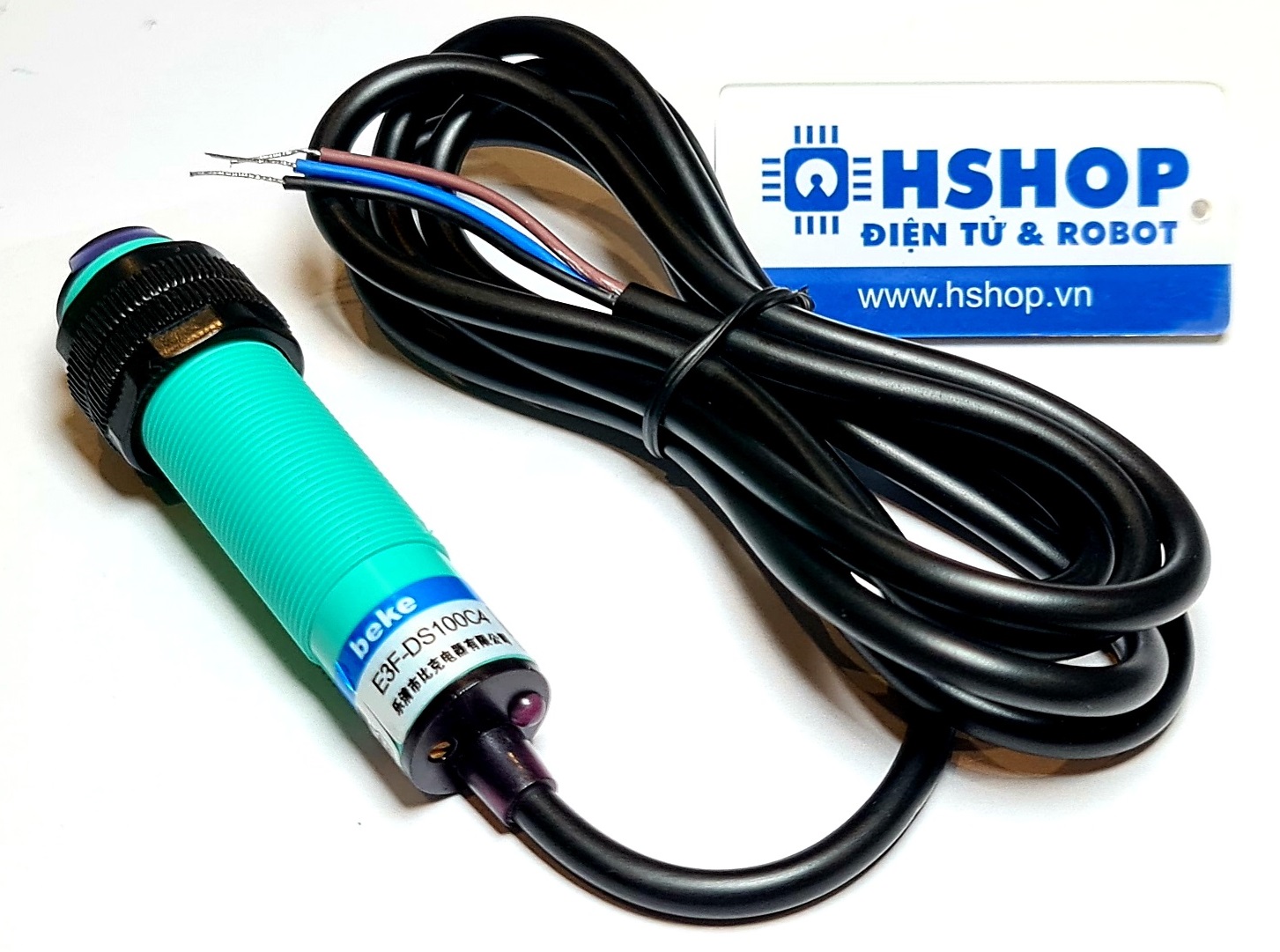 Cảm biến vật cản hồng ngoại E3F-DS100C4 Adjustable IR Infrared Proximity Sensor