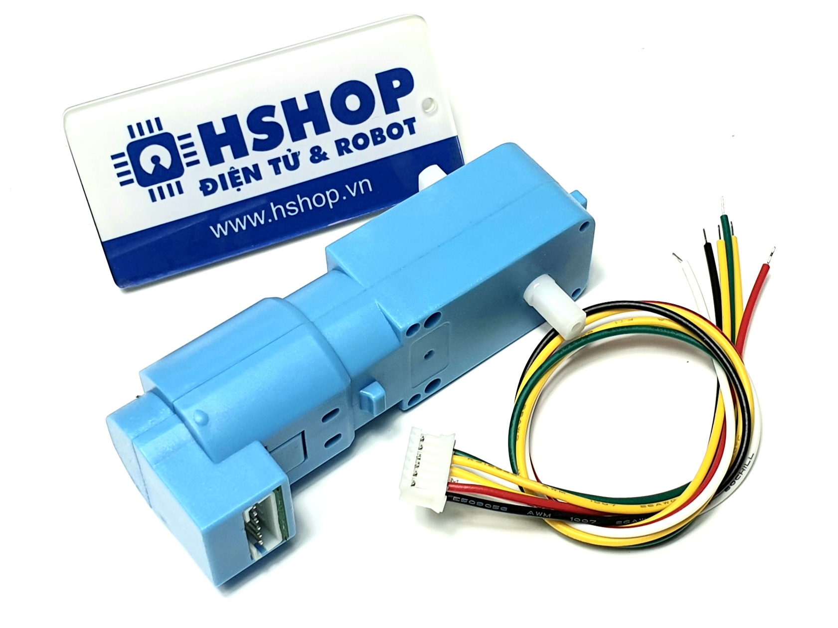 Động cơ DC Servo Geared TT Motor with Encoder Ratio 1:45