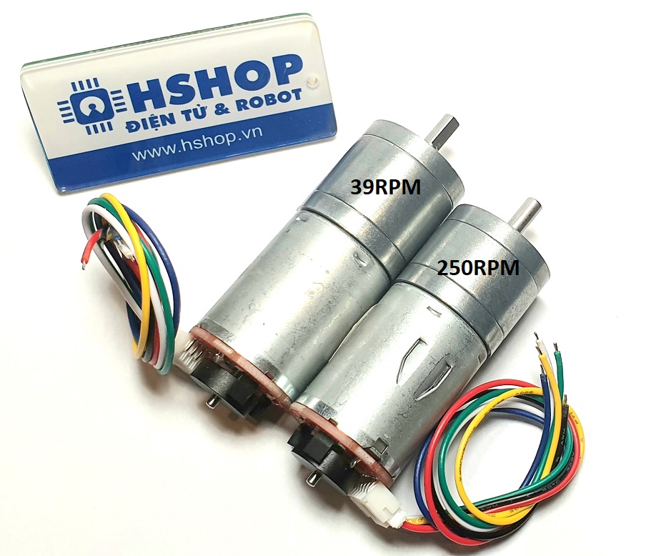 Động Cơ DC Servo GM25-370 DC Geared Motor