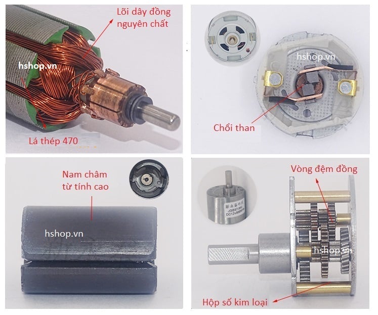 Động cơ DC Servo JGB37-545 DC Geared Motor