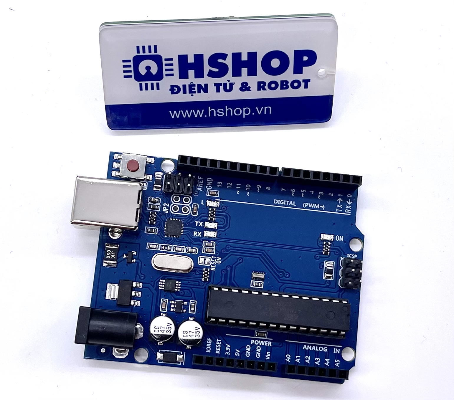 Mạch Uno (Arduino Uno Compatible) – Hshop.Vn