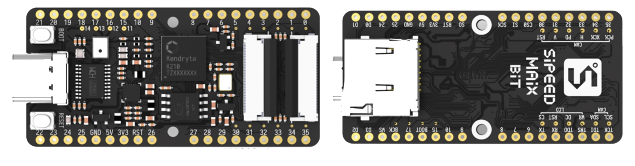 Sipeed MAIX Bit Suit With LCD, Camera RISC-V Dual Core 64-bit Development Board