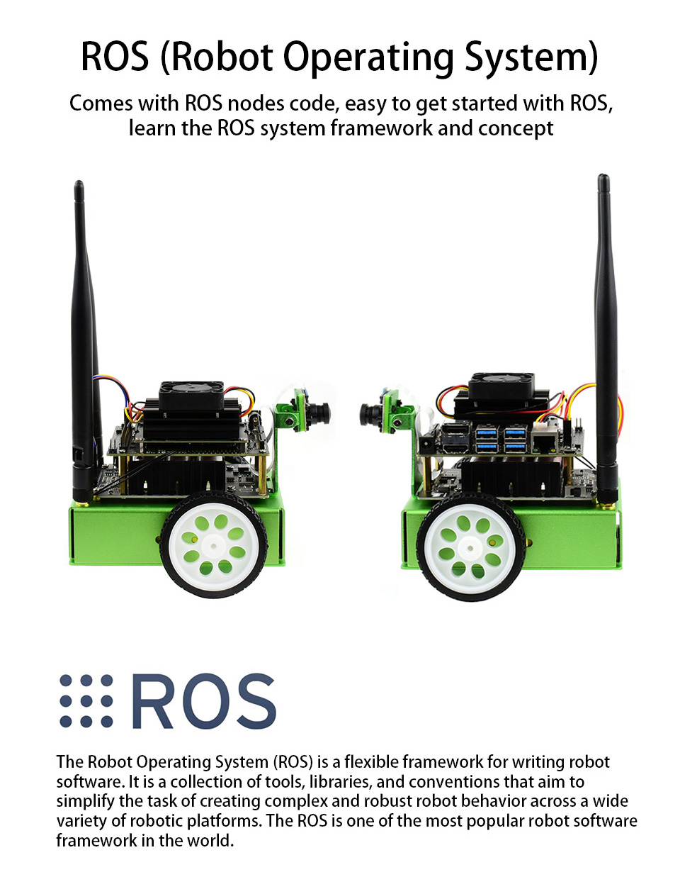 JetBot AI Kit, AI Robot Based on Jetson Nano
