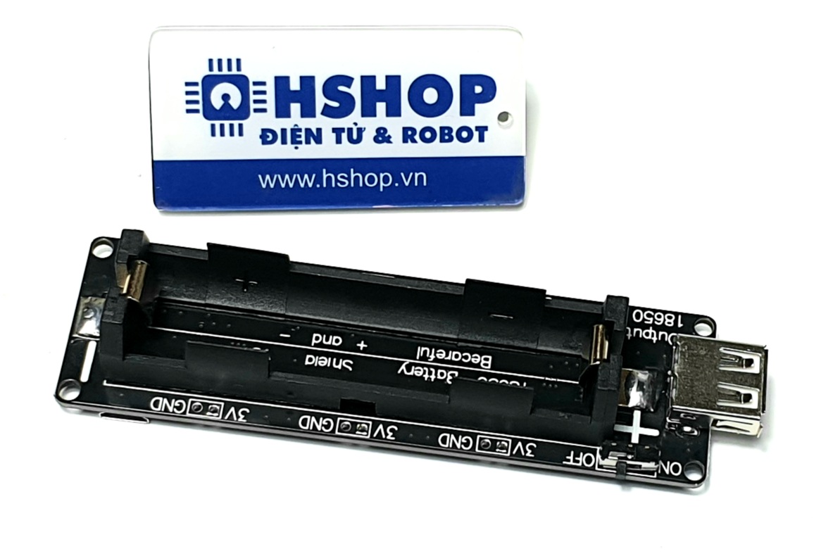 Mạch 18650 Battery Shield V3