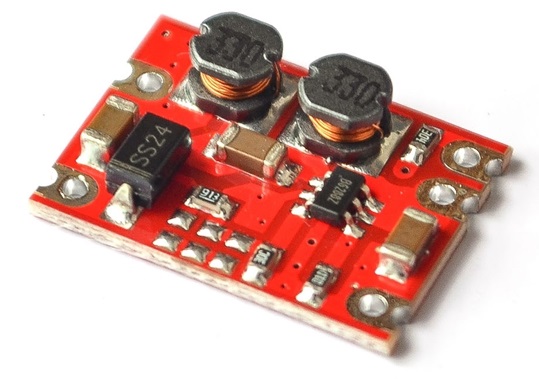 Mạch ổn áp DC-DC Buck Boost Conveter B6289U 5.5/3.3VDC 0.6A