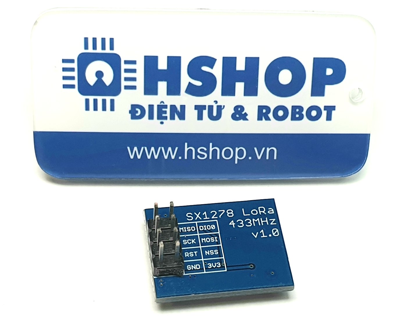 Mạch thu phát RF SPI Lora SX1278 433Mhz Ra-02 DIP
