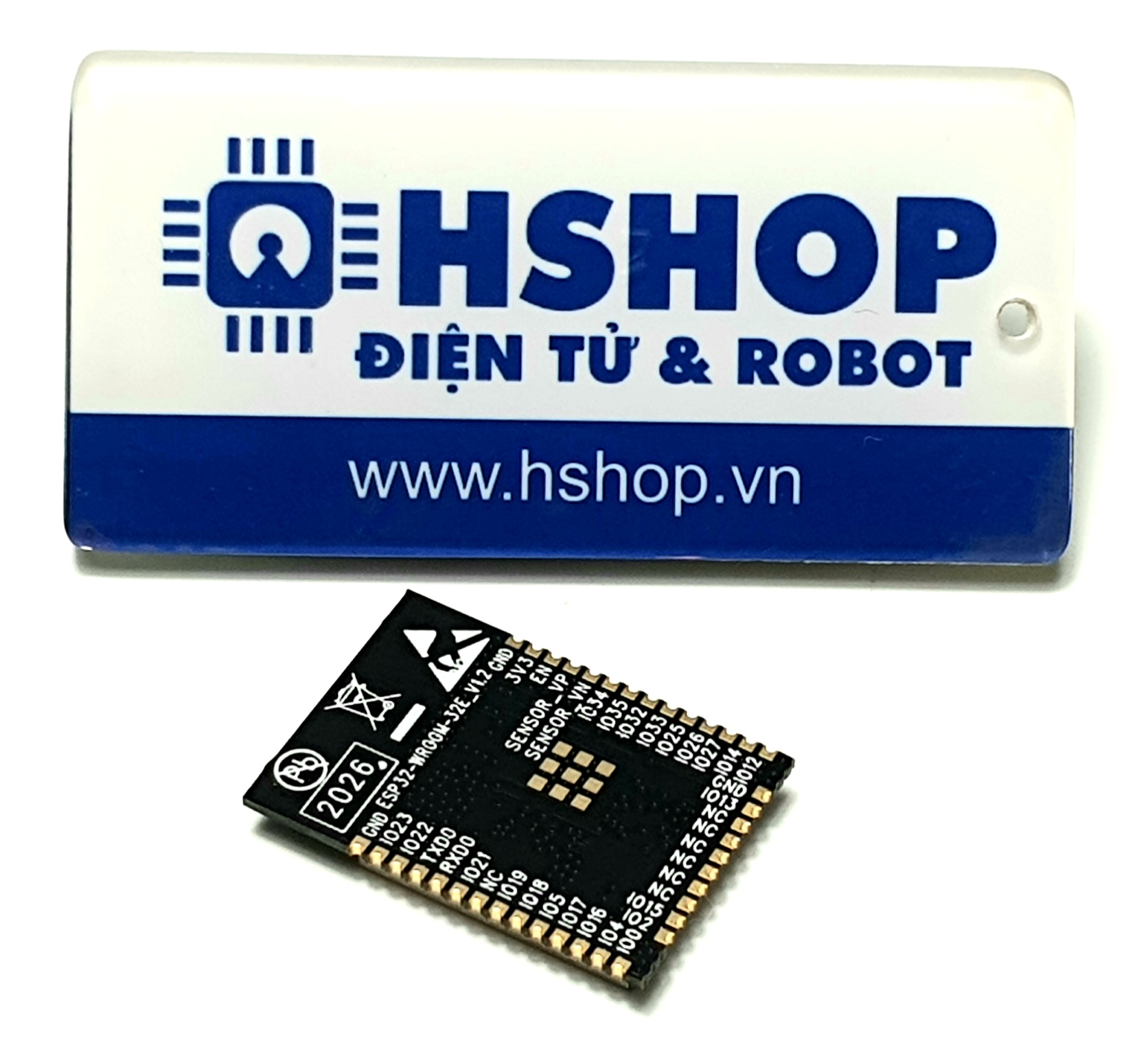 Mạch thu phát Wifi BLE SoC ESP32 ESP-WROOM-32E