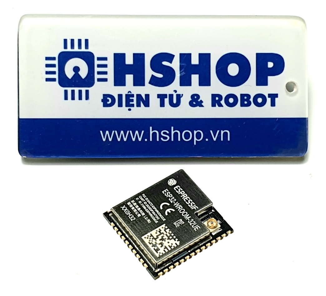 Mạch thu phát Wifi BLE SoC ESP32 ESP-WROOM-32UE