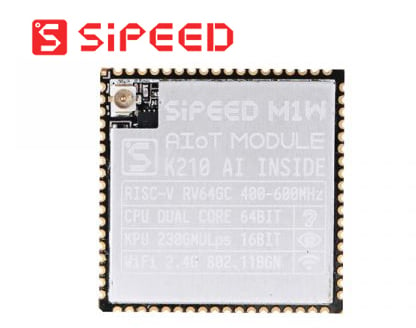 Sipeed Maix M1W K210 RISC-V + Wifi ESP8285 AloT Module