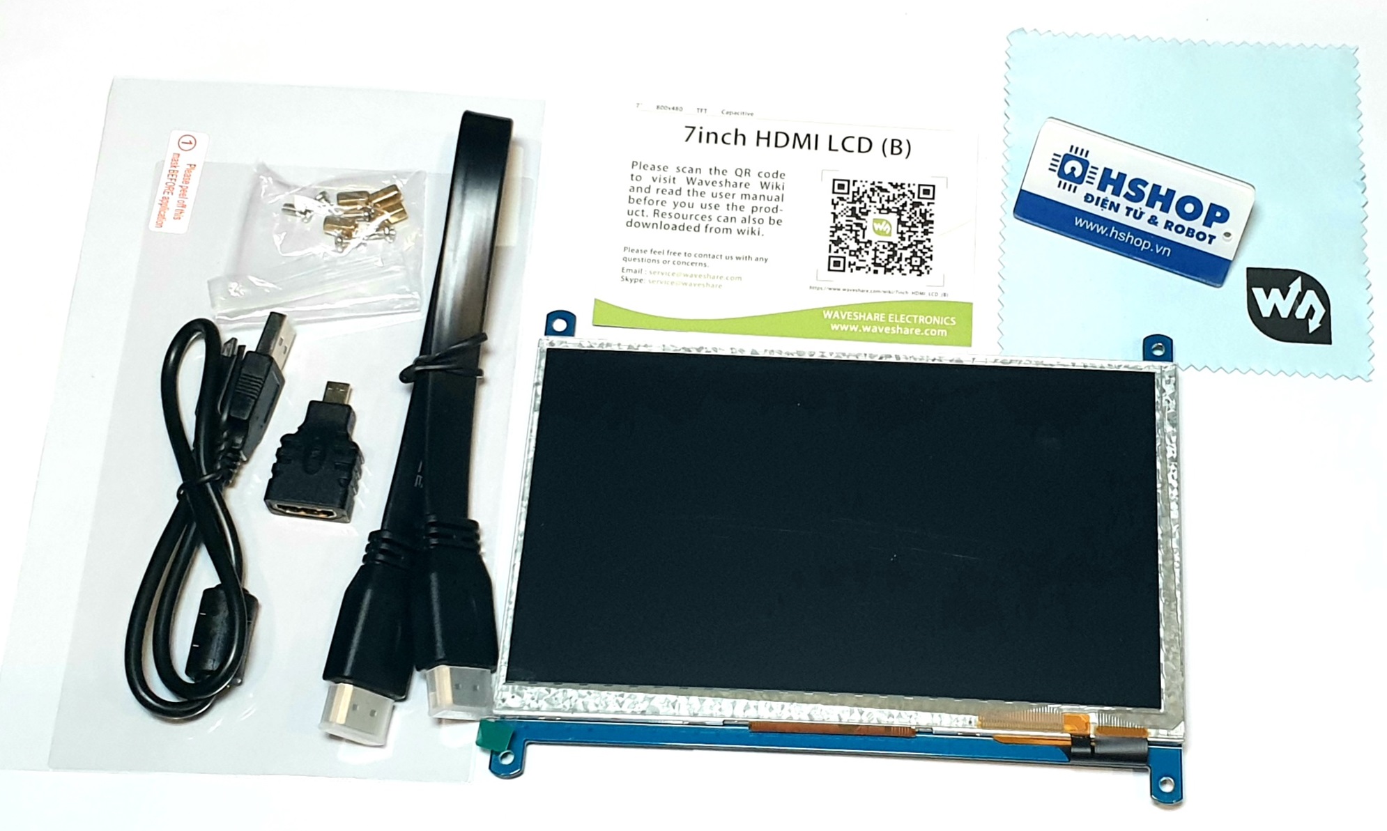 Màn hình Waveshare 7inch HDMI Capacitive Touch Screen LCD (B)