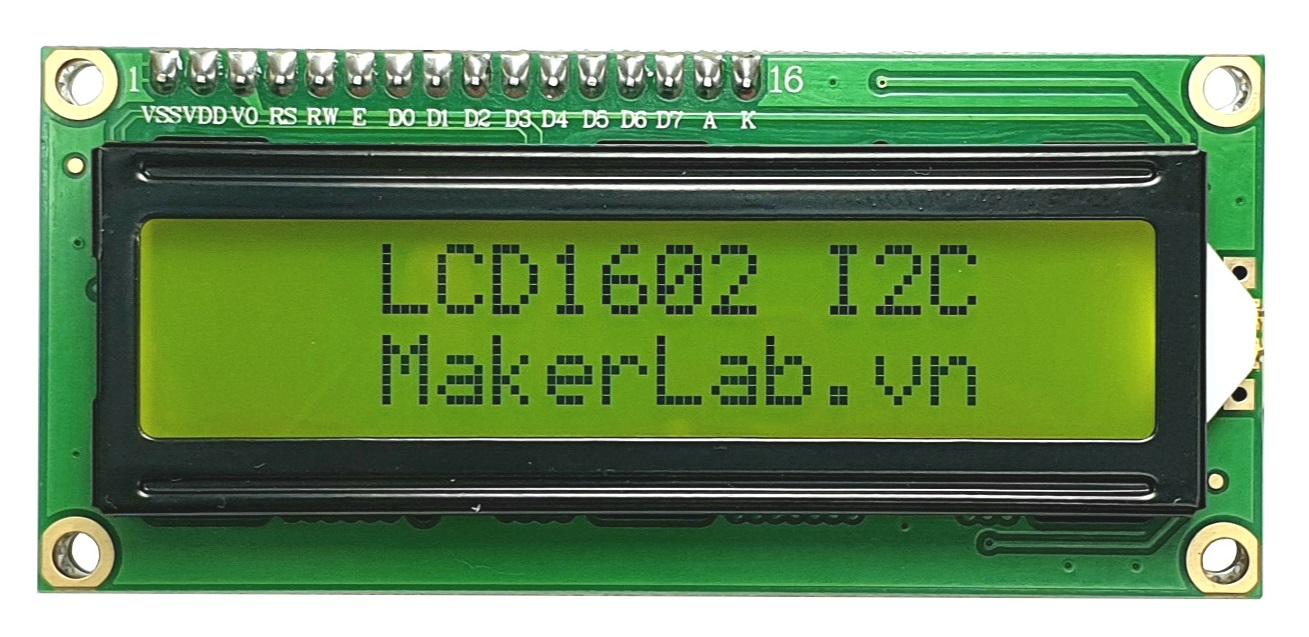 Mạch hiển thị MKE-M07 LCD1602 I2C module