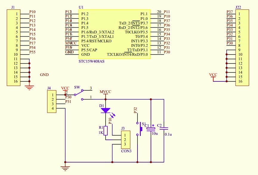 Nhân bản từ Kit phát triển 8051 STC15W408AS TTSOP20