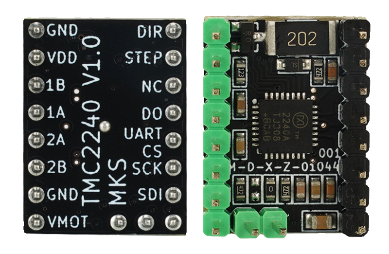Mạch điều khiển động cơ bước Stepper Motor Driver MKS TMC2240 TWO TREES