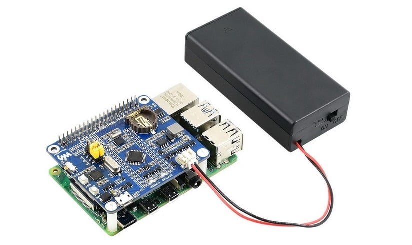 Mạch Waveshare Power Management HAT for Raspberry Pi, Embedded Arduino MCU and RTC