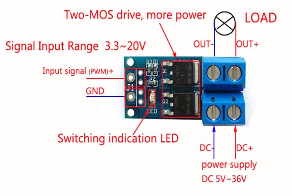 Mạch công suất MOSFET D4184