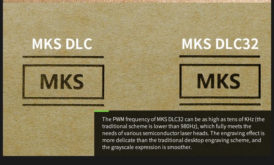 Mạch Makerbase MKS DLC32 V2.1 Laser CNC Controller 32bits ESP32 WiFi GRBL