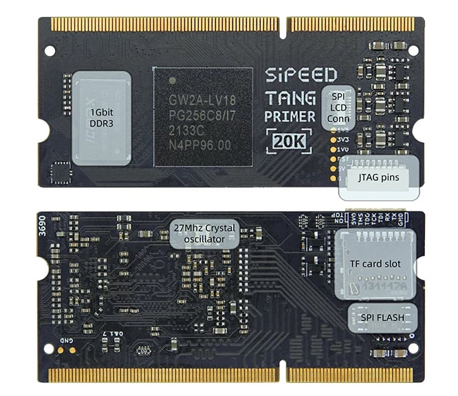Sipeed Tang Primer 20K Lite Gowin GW2A-LV18 FPGA Development Board