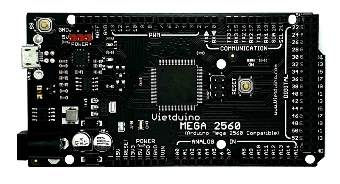 Vietduino Mega 2560 (Arduino Mega 2560 Compatible)