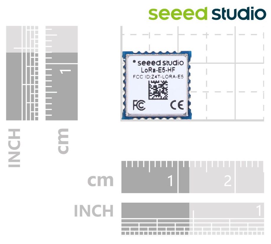 Mạch thu phát RF Lora 868/915Mhz Wio-E5 Module (STM32WLE5JC)